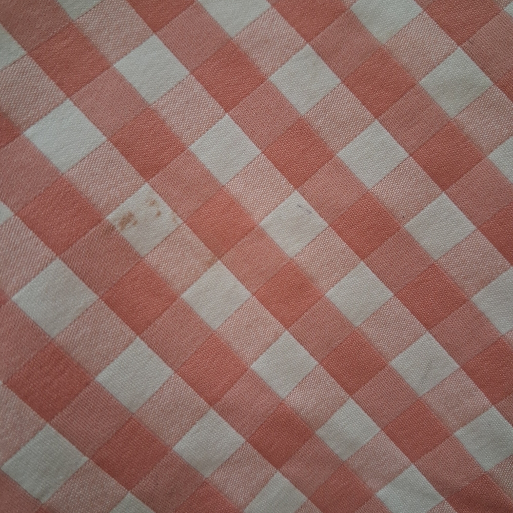 Brooks Brothers Peach Gingham 3 Piece Suit Set - Picture 3 of 16